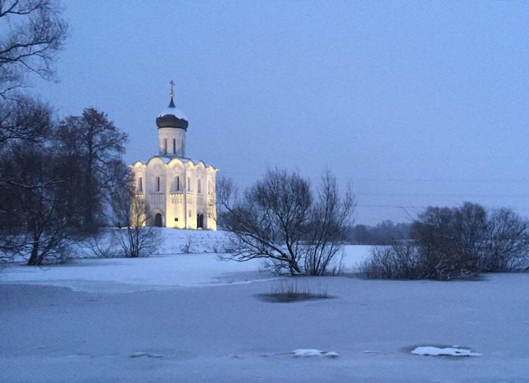 Покрова На Нерли Фото Зимой