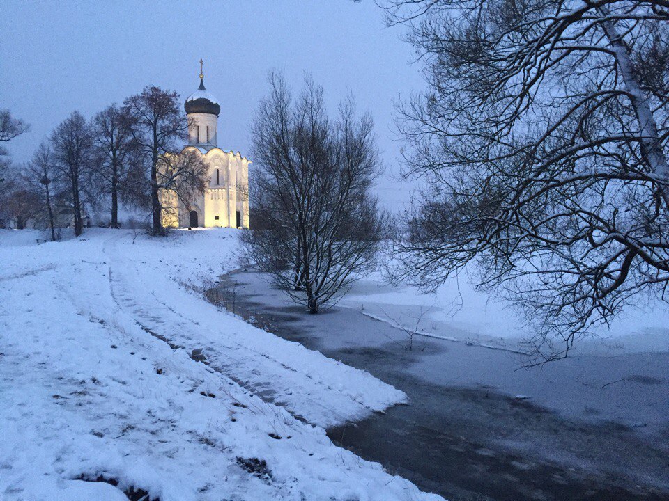 Покрова На Нерли Фото Зимой