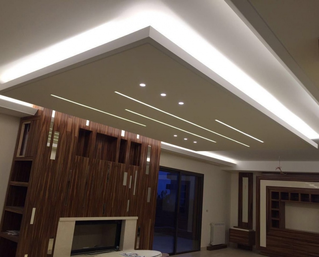 светодиодное освещение для навесных потолков: преимущества