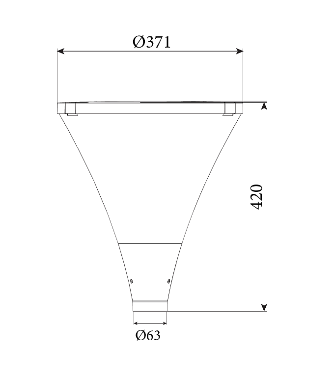 Светильник уличный XLD-PL35H (OE)