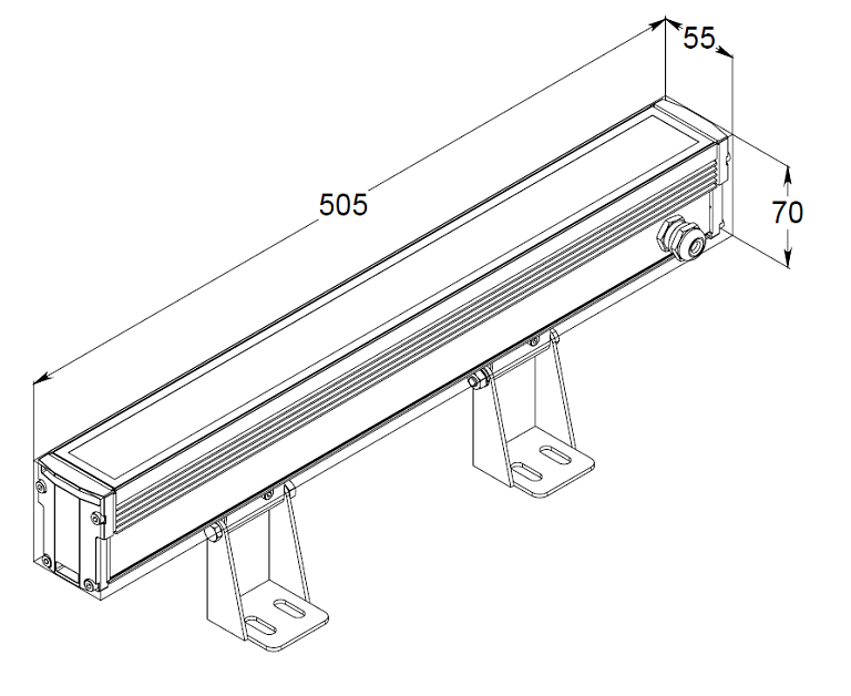 Светильник архитектурный XLD-Line50