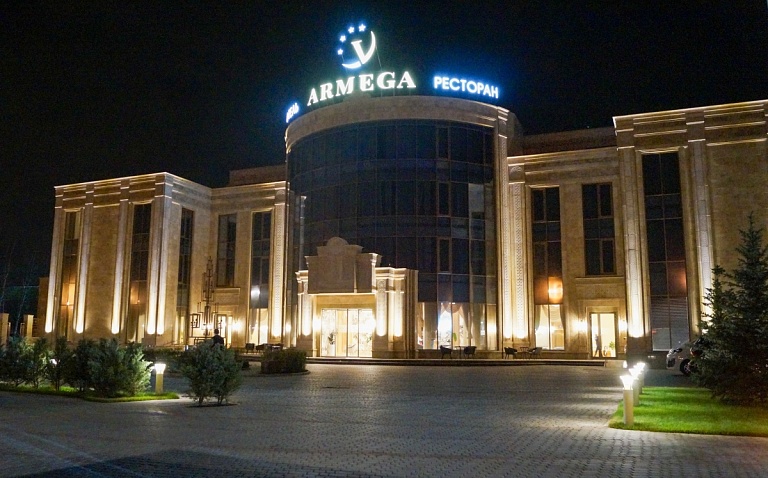 Проект освещения гостиничного комплекса "АРМЕГА"